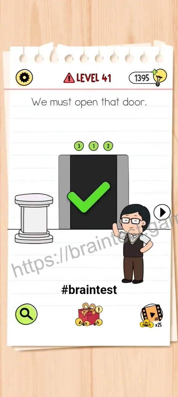 Brain Test Level 41 - Step 2