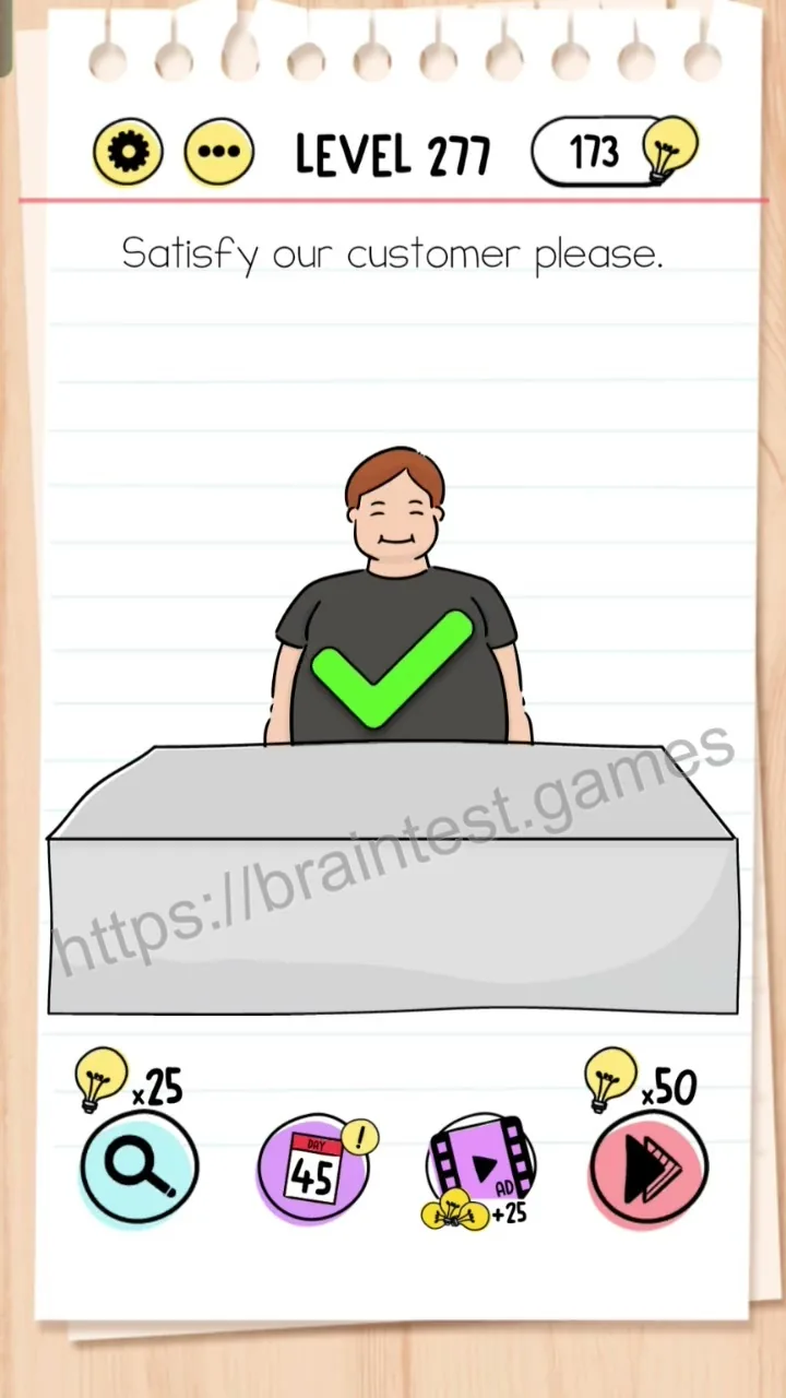Brain Test Level 277 - Step 2