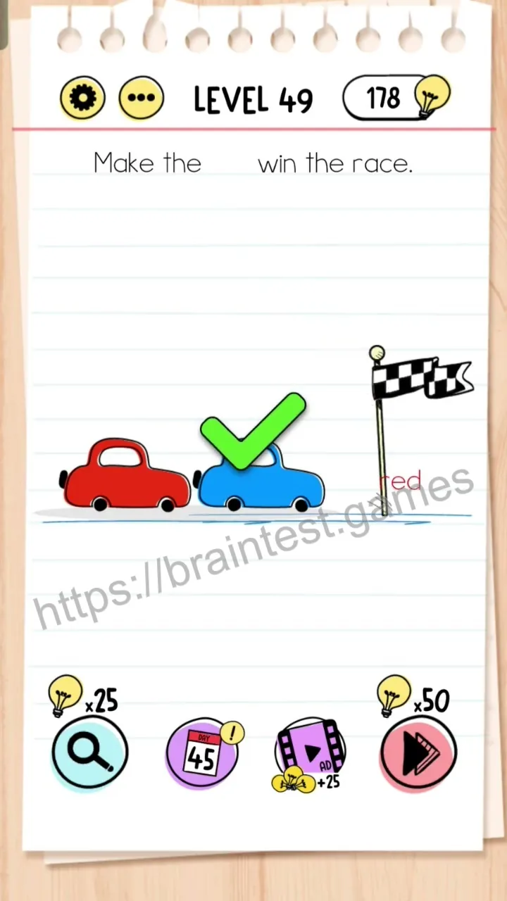 Brain Test Level 49 - Step 2