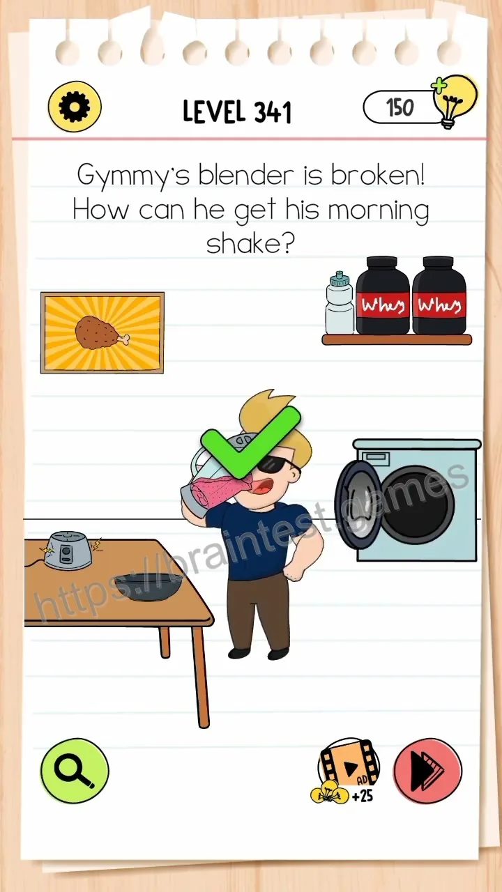 Brain Test Level 341 - Step 2