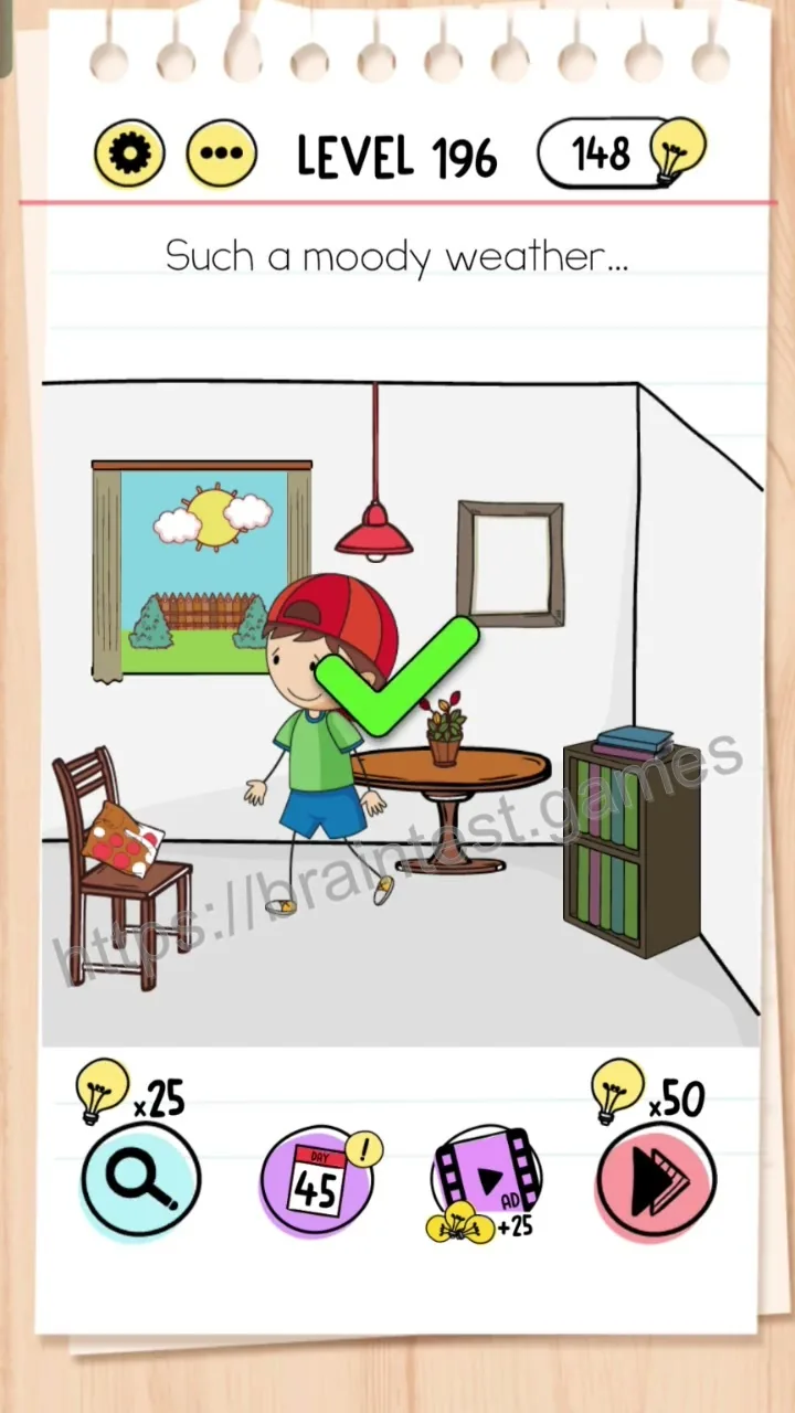 Brain Test Level 196 - Step 2