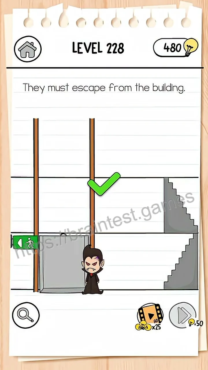 Brain Test Level 228 - Step 2