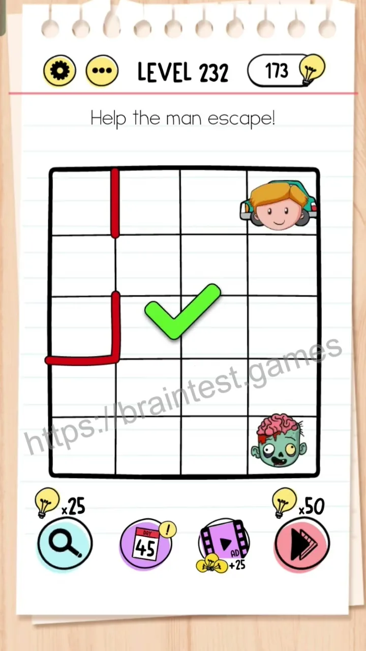 Brain Test Level 232 - Step 2