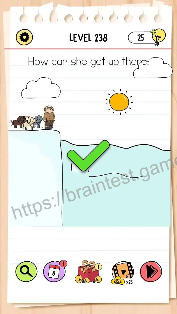 Brain Test Level 238 - Step 2