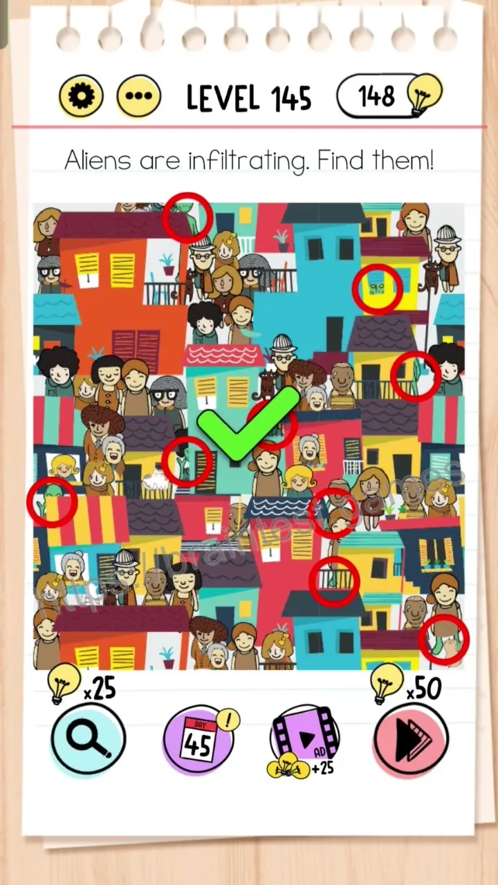 Brain Test Level 145 - Step 2