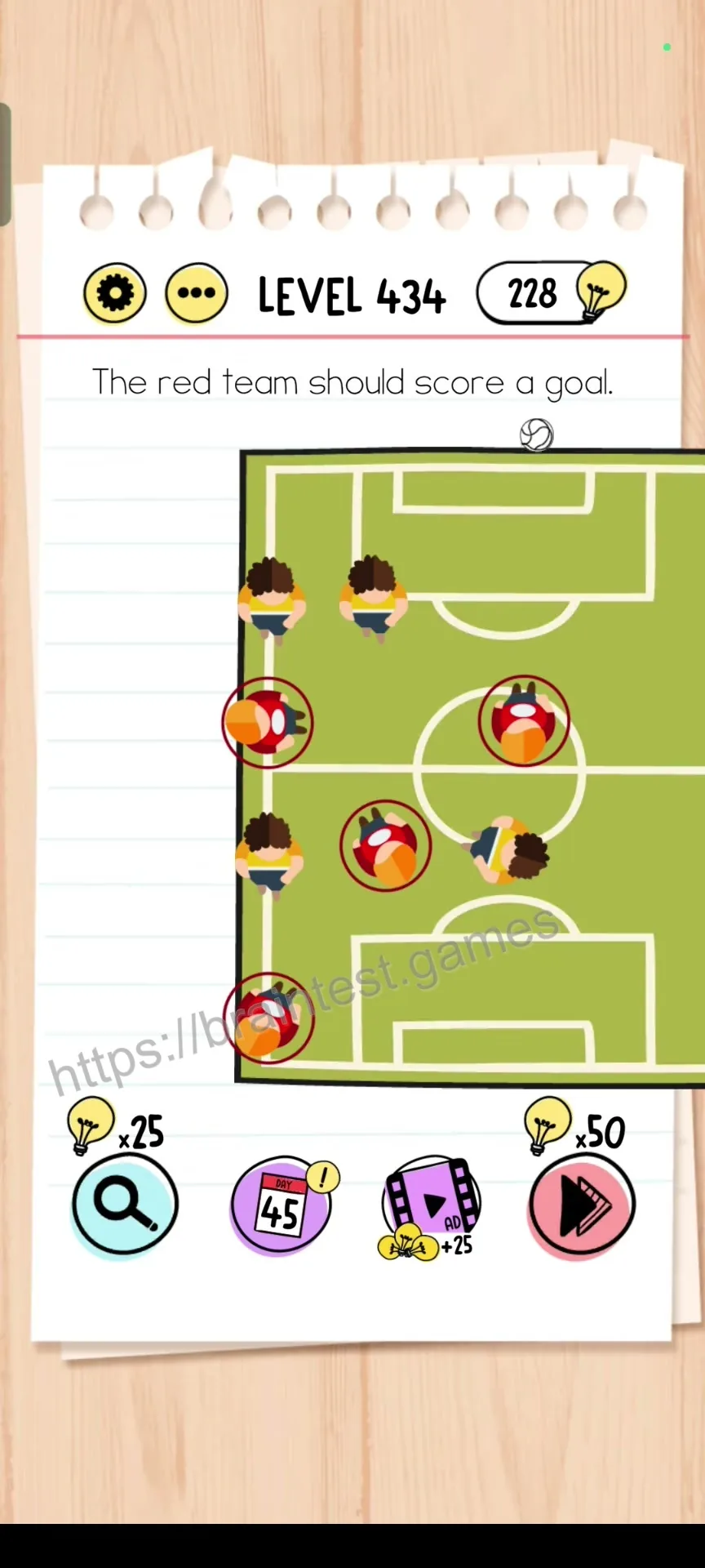 Brain Test Level 434 - Step 1