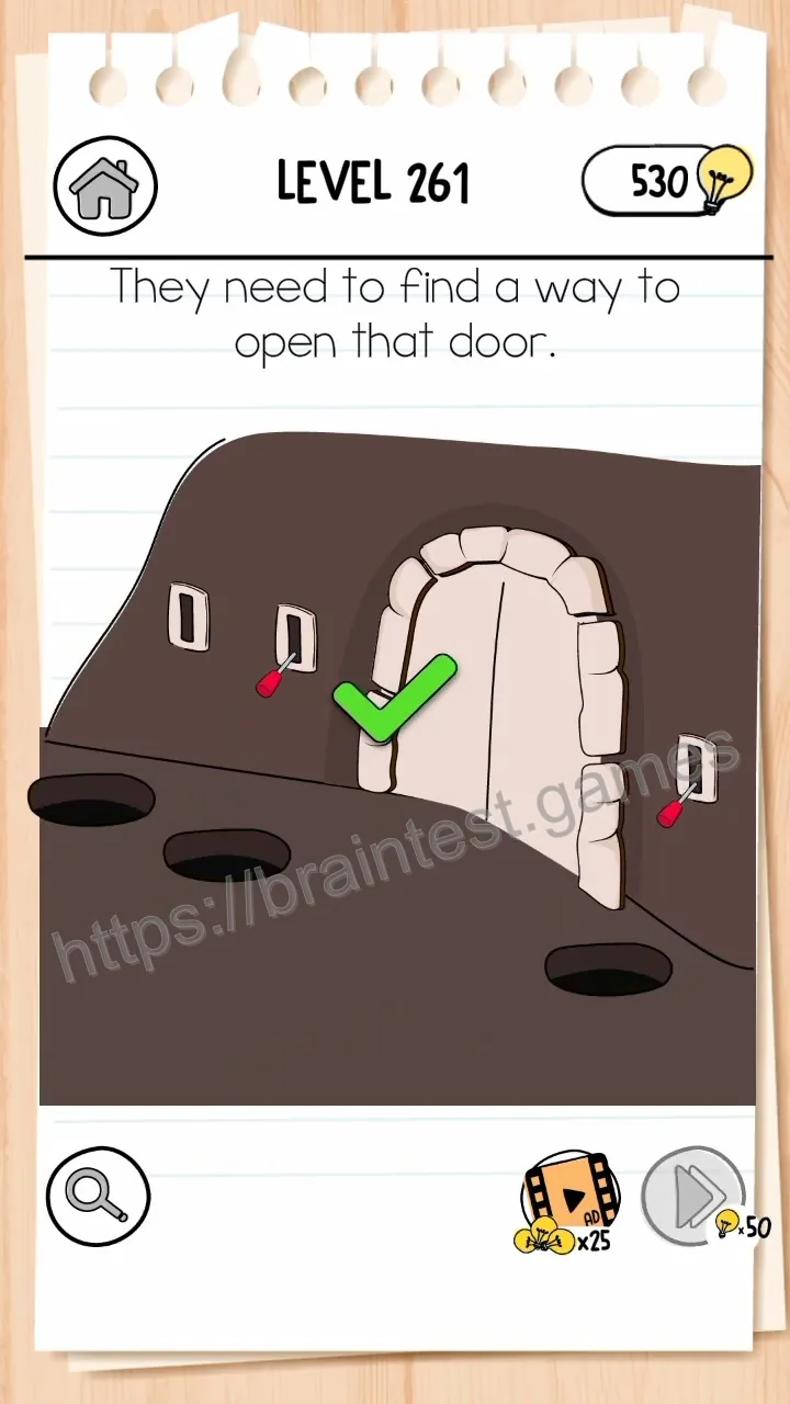 Brain Test Level 261 - Step 2