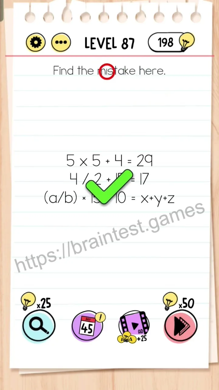 Brain Test Level 87
