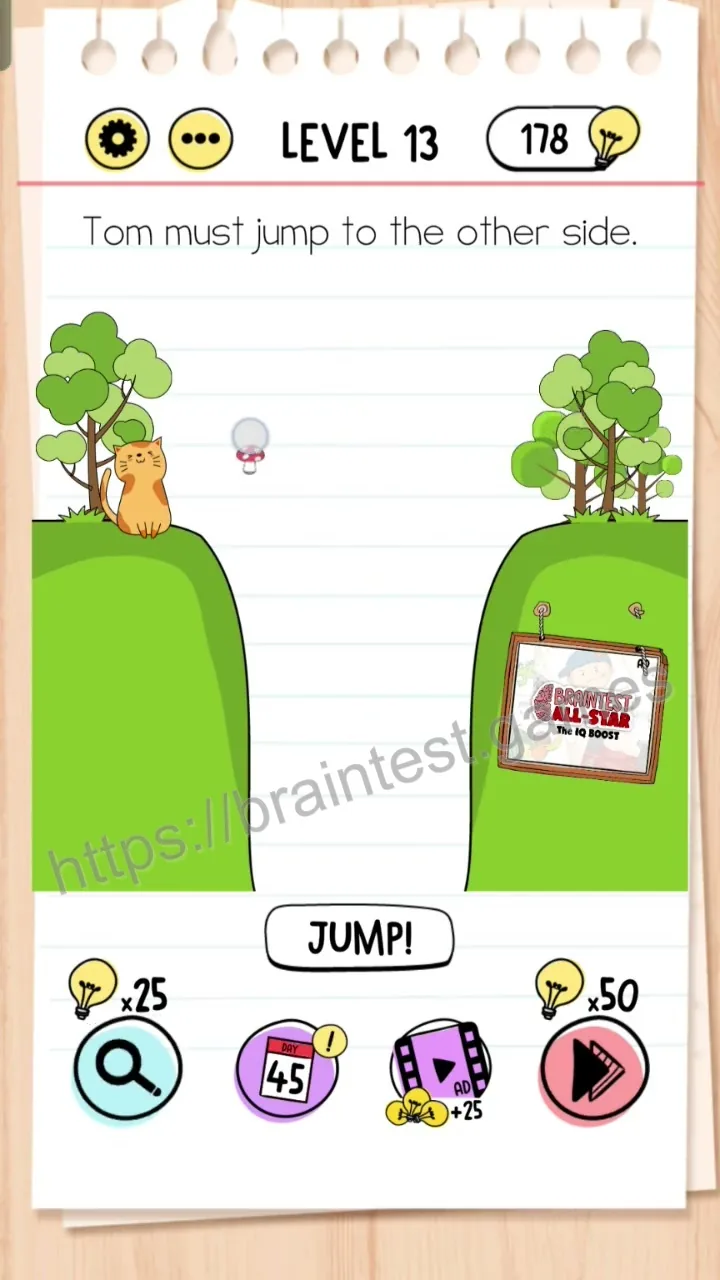 Brain Test Level 13 - Step 1