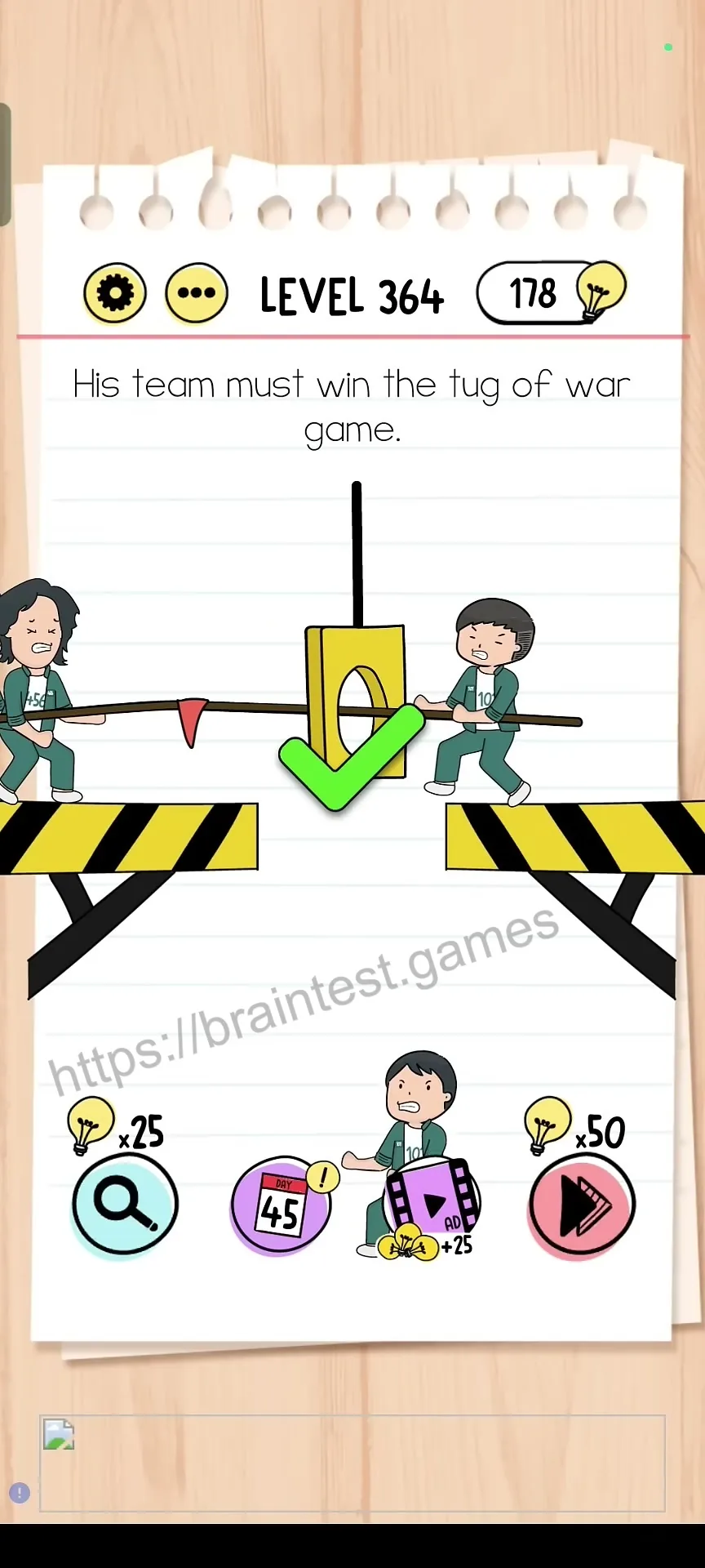 Brain Test Level 364 - Step 2