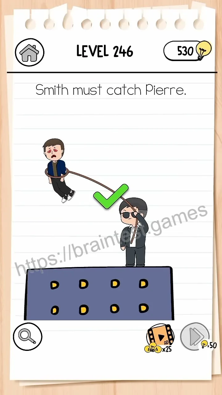 Brain Test Level 246 - Step 2