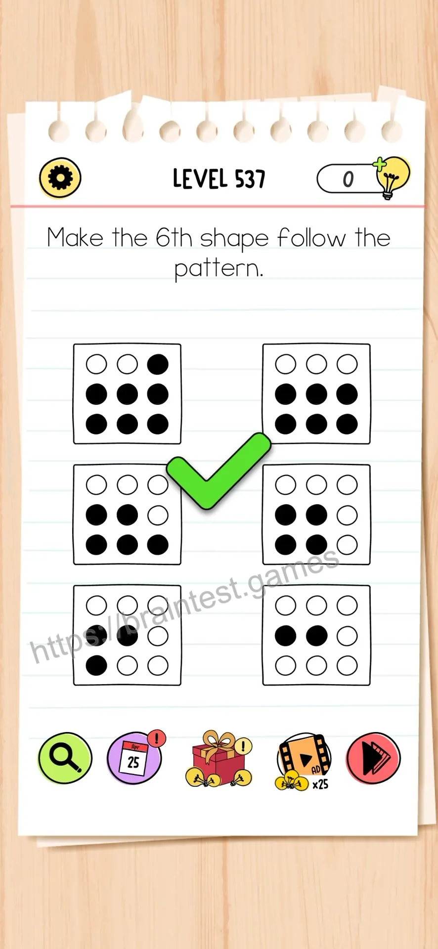 Brain Test Level 537 - Step 2