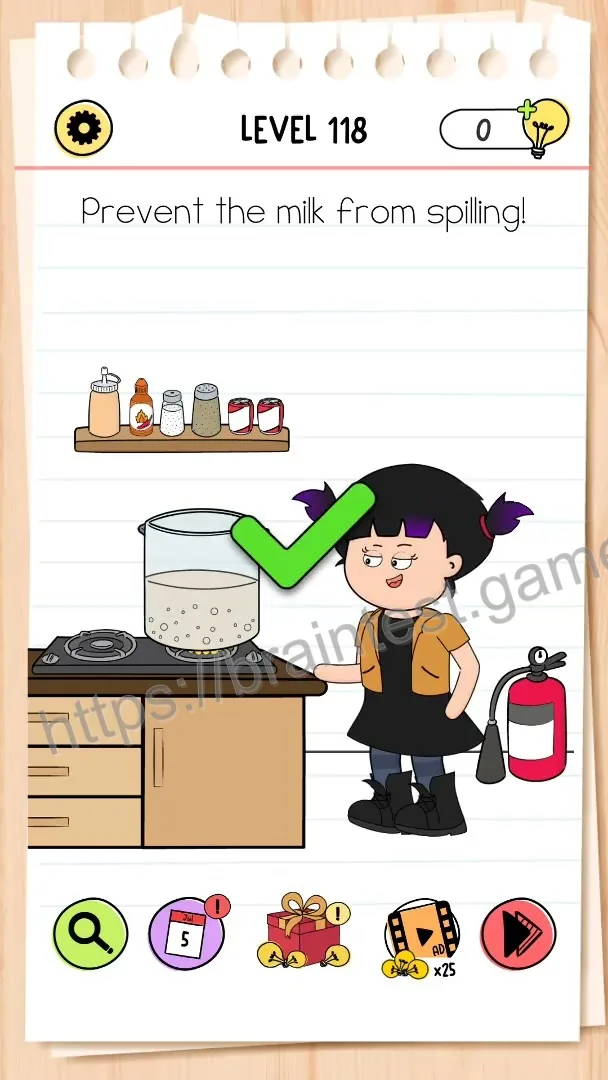 Brain Test Level 118 - Step 2