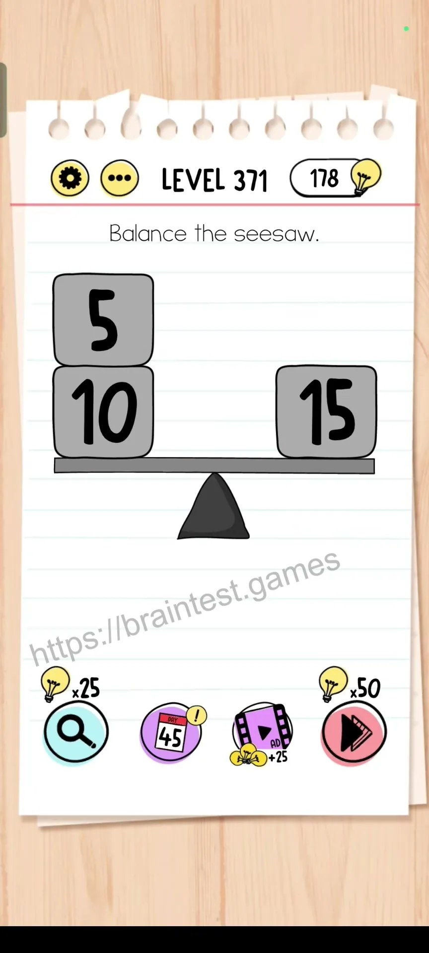 Brain Test Level 371