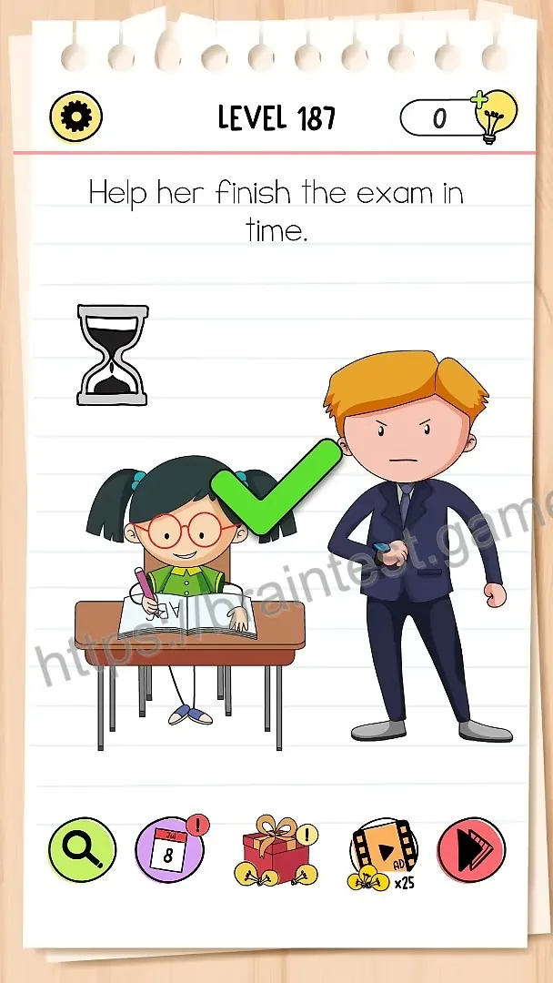 Brain Test Level 187 - Step 2
