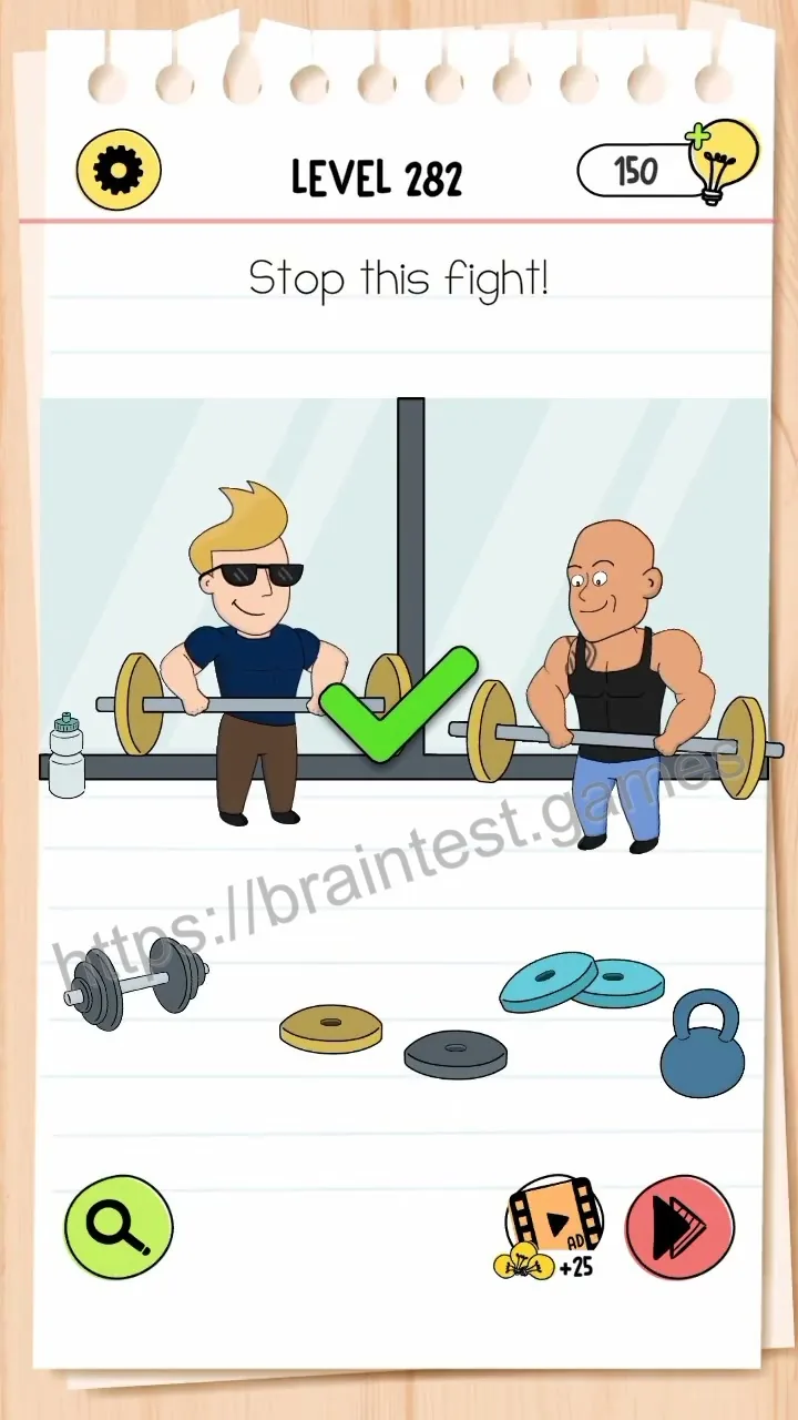 Brain Test Level 282 - Step 2