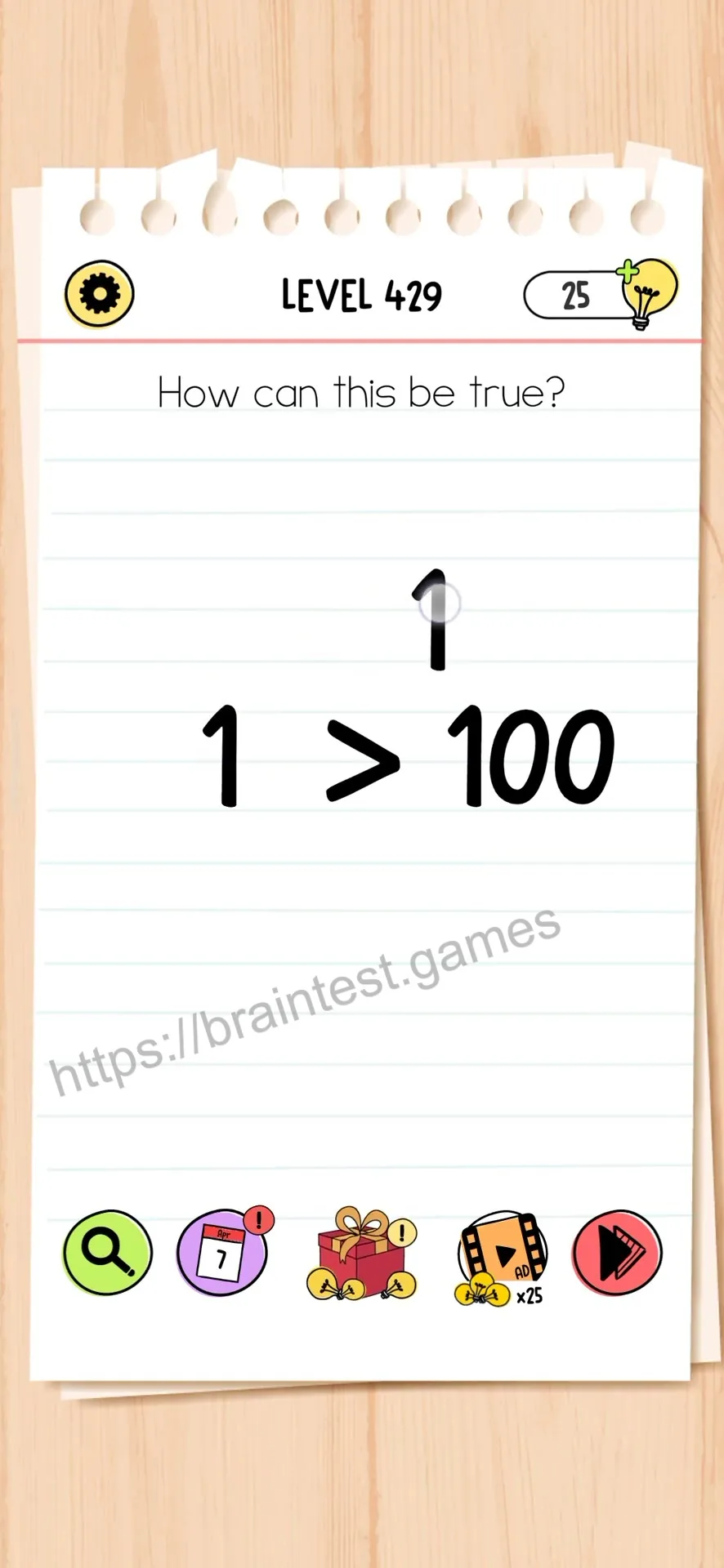 Brain Test Level 429