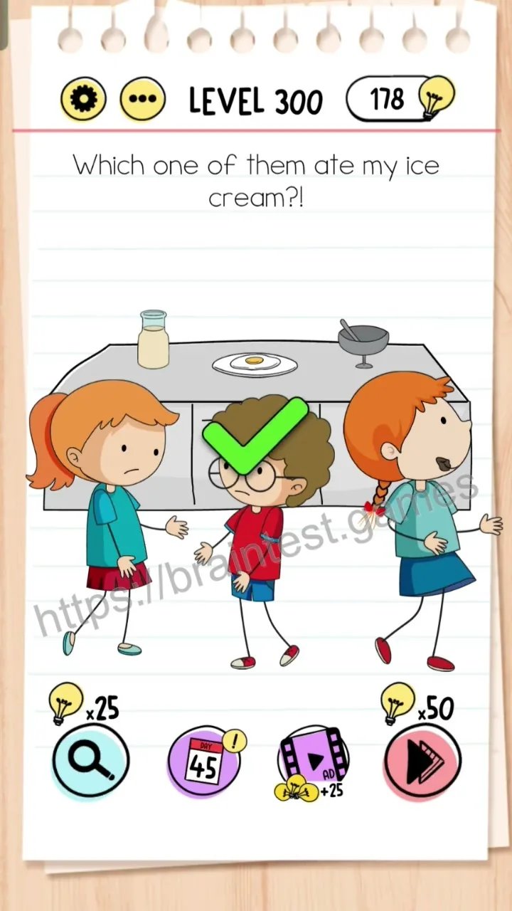 Brain Test Level 300 - Step 2