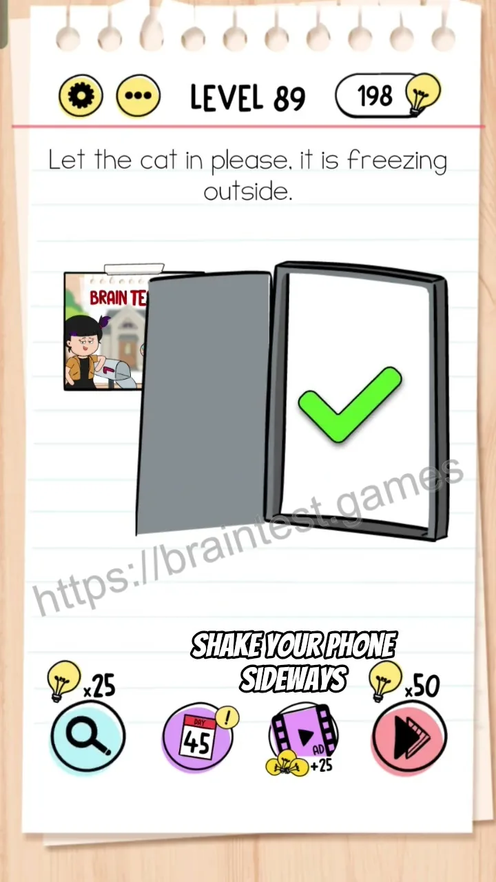 Brain Test Level 89 - Step 2