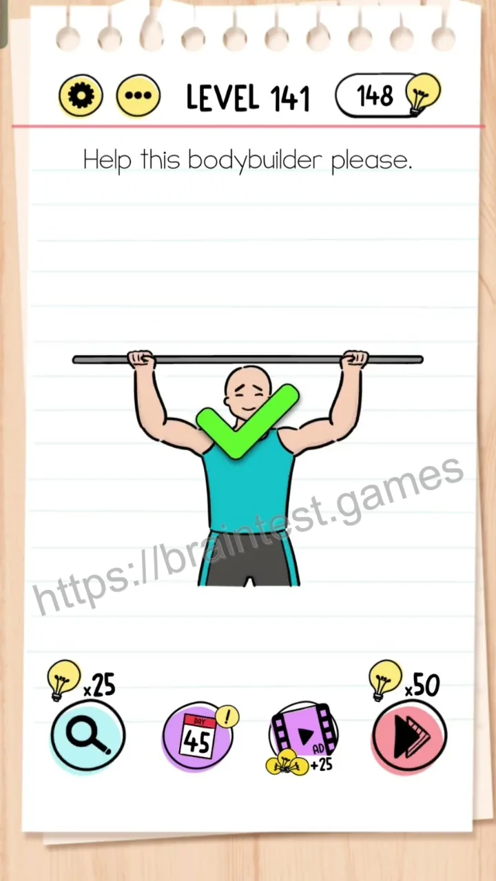 Brain Test Level 141 - Step 2