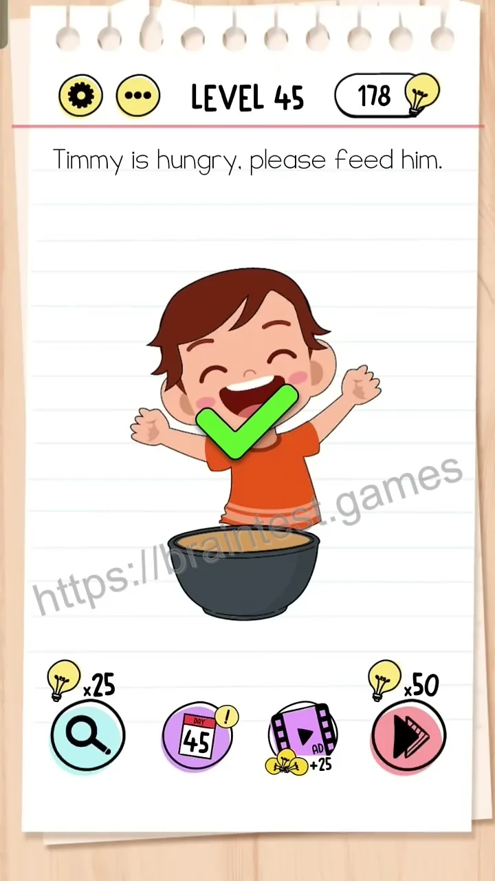 Brain Test Level 45 - Step 2