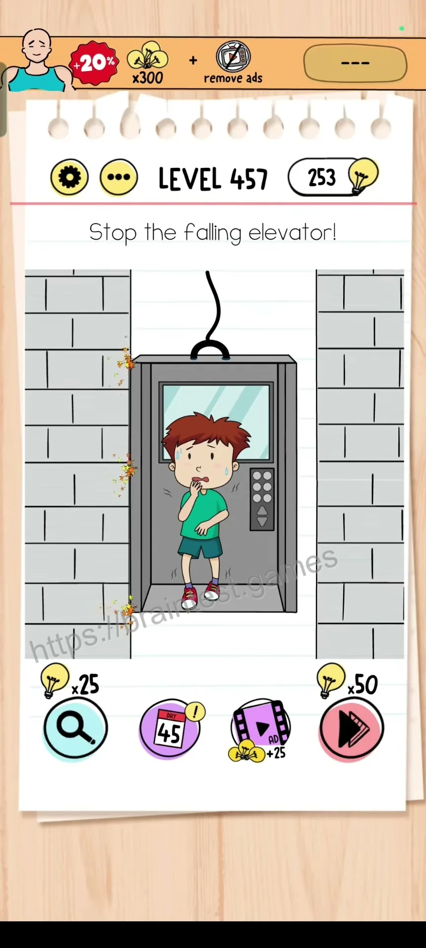 Brain Test Level 457 - Step 1