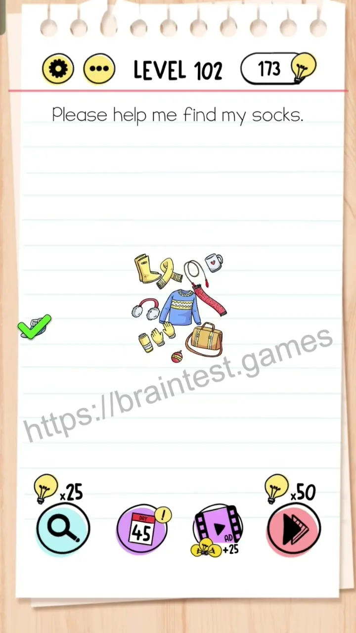 Brain Test Level 102 - Step 2