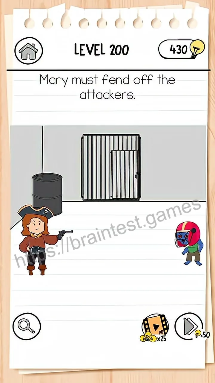 Brain Test Level 200