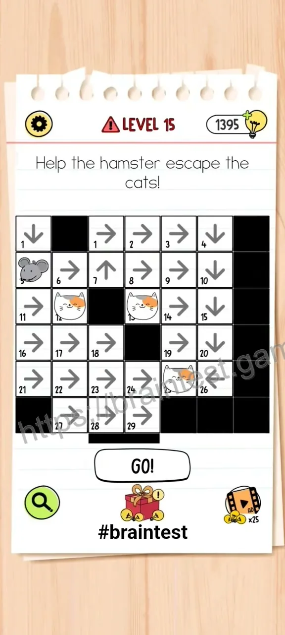 Brain Test Level 15