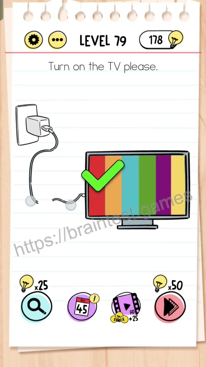 Brain Test Level 79 - Step 2
