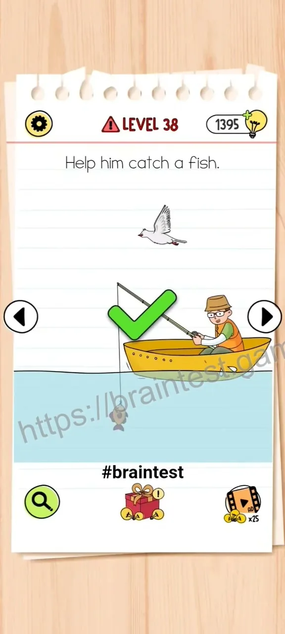 Brain Test Level 38 - Step 2