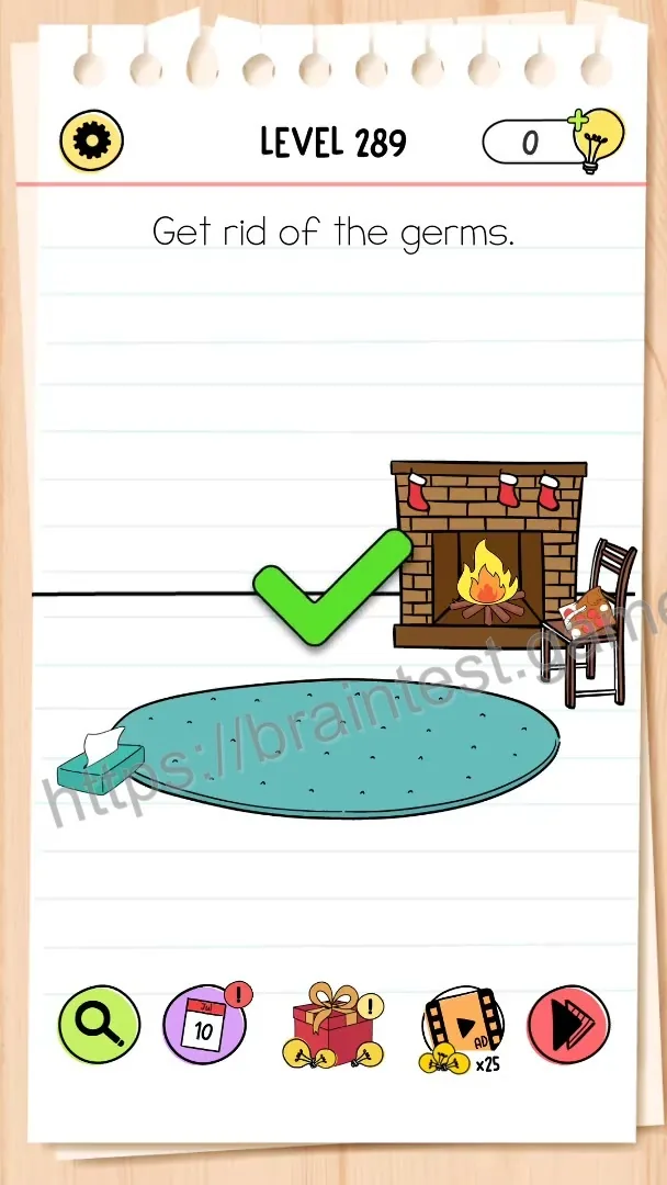 Brain Test Level 289 - Step 2