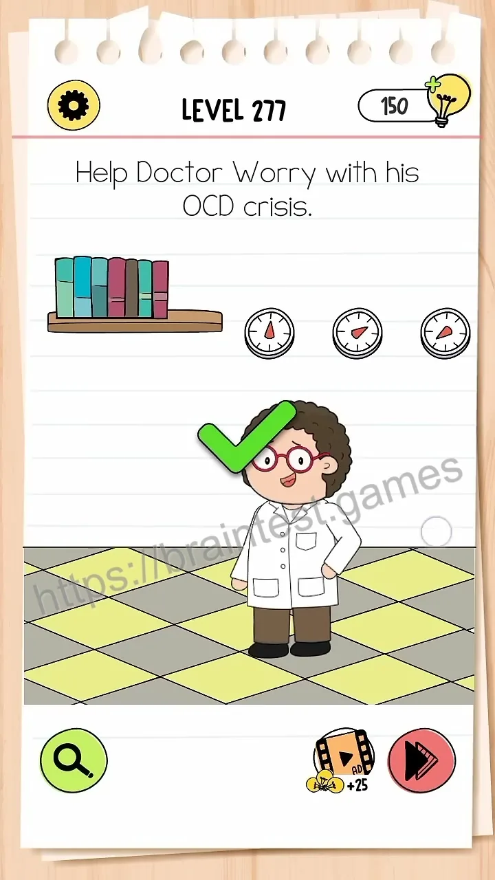 Brain Test Level 277 - Step 2