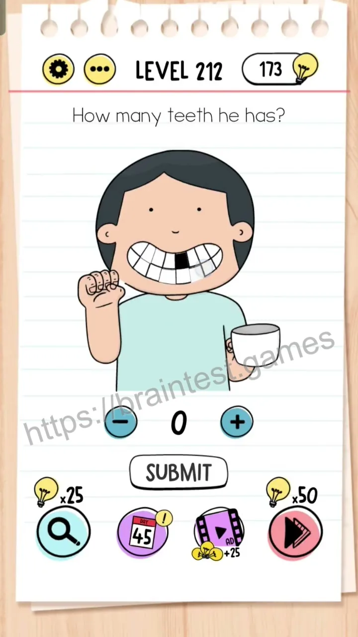 Brain Test Level 212