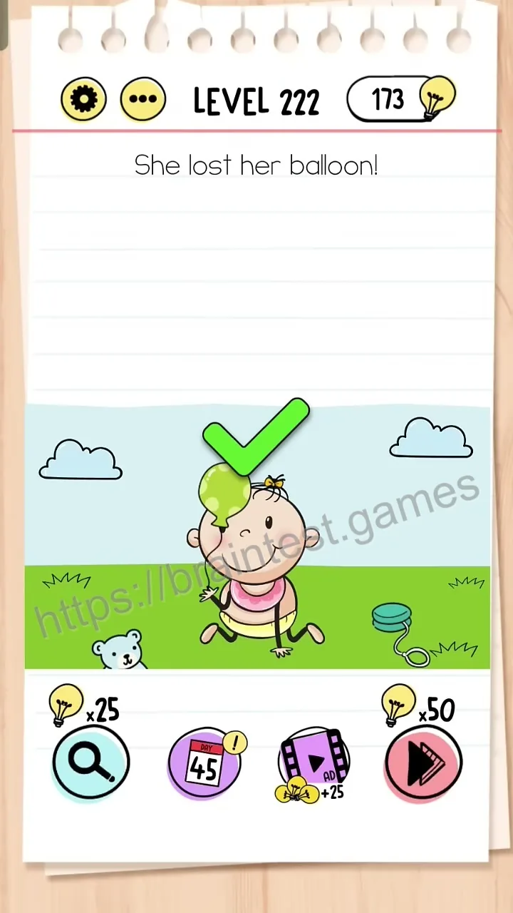 Brain Test Level 222 - Step 2