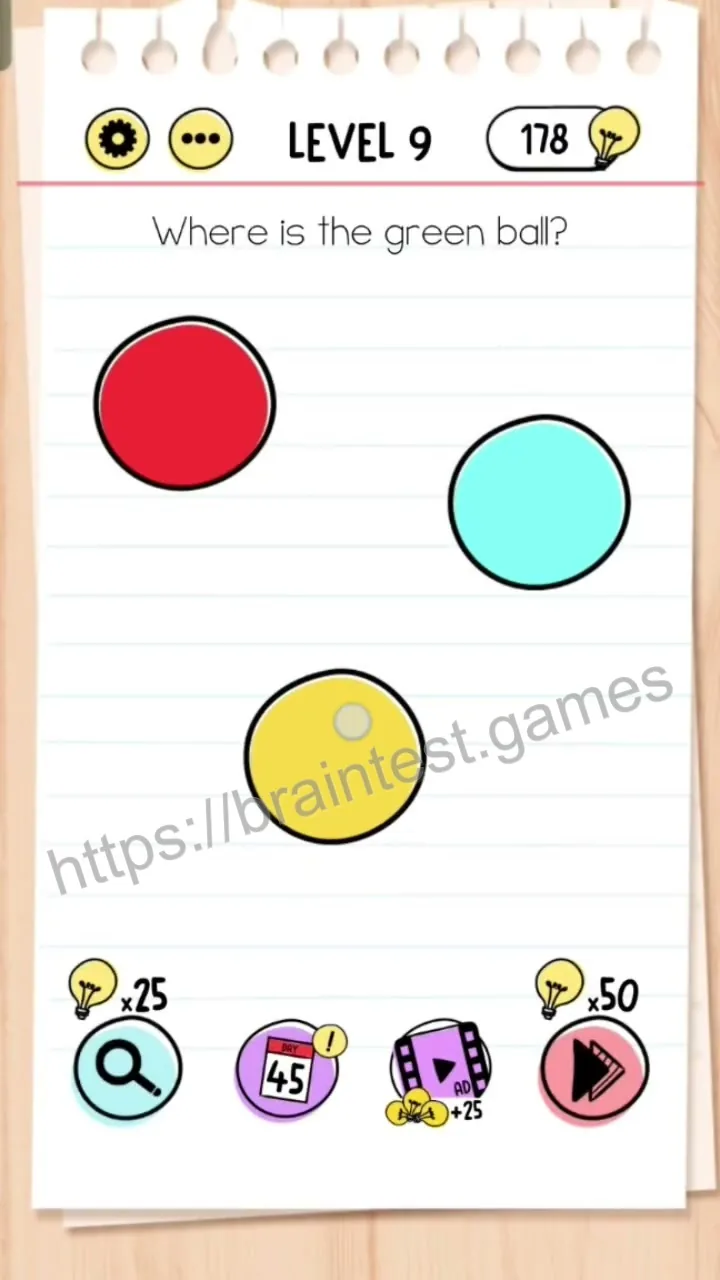 Brain Test Level 9
