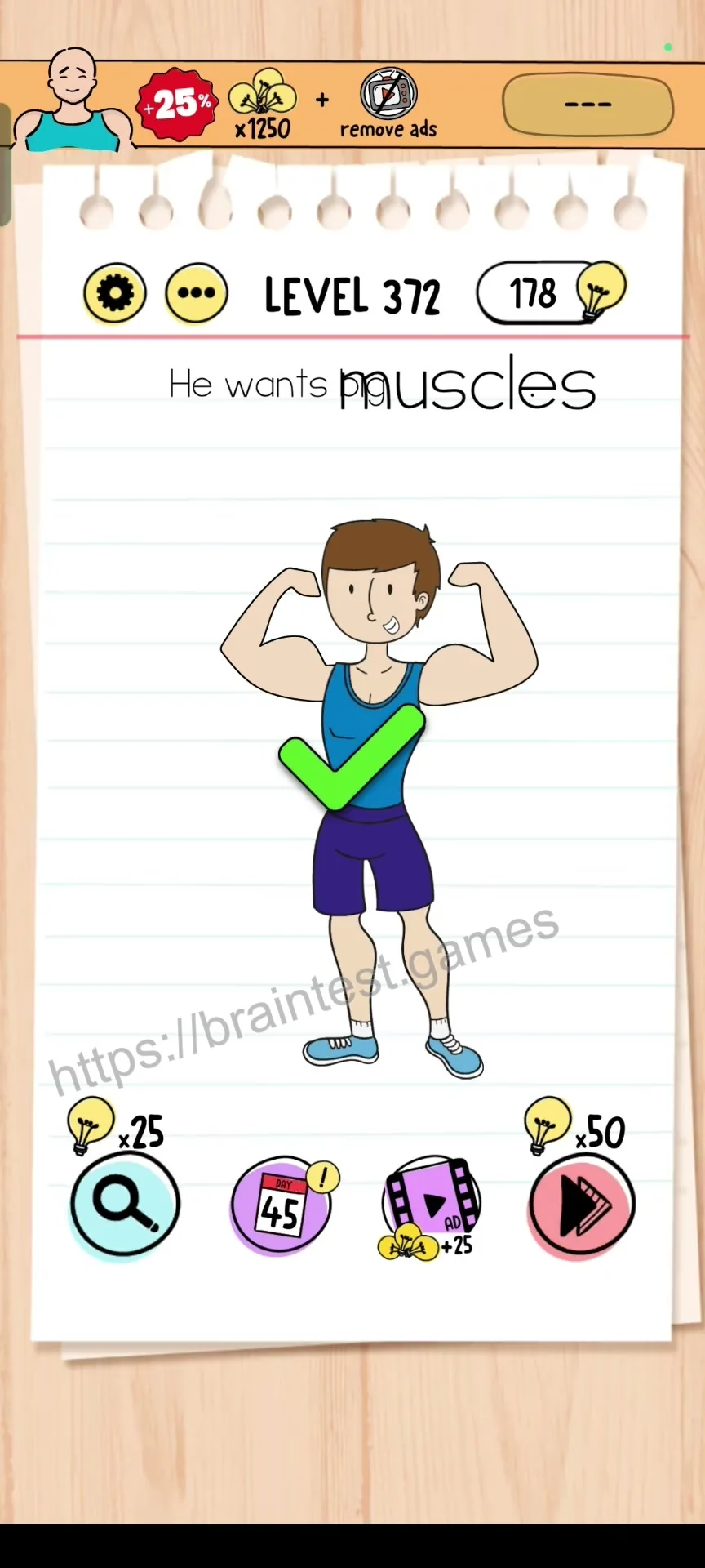 Brain Test Level 372 - Step 2