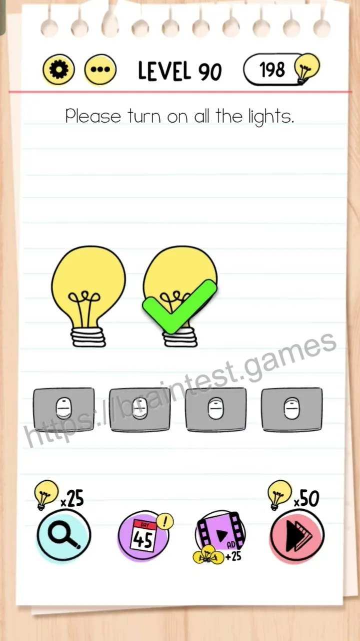 Brain Test Level 90 - Step 2