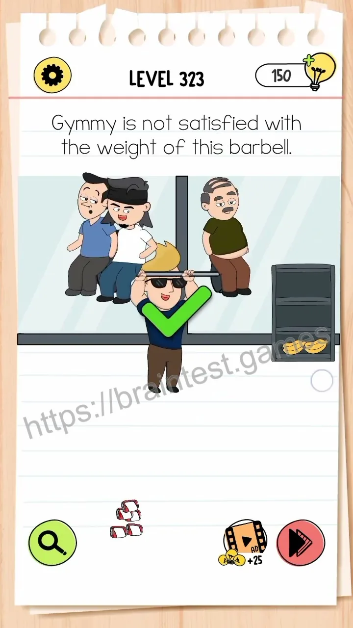 Brain Test Level 323 - Step 2