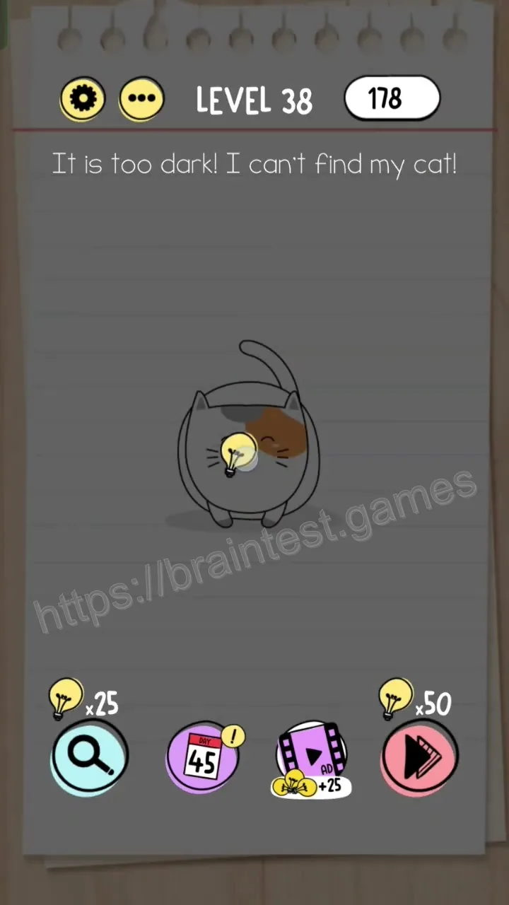 Brain Test Level 38 - Step 1