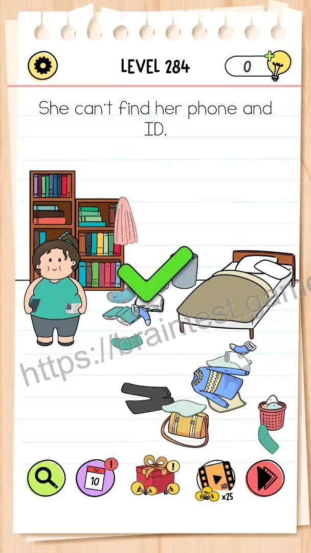 Brain Test Level 284 - Step 2