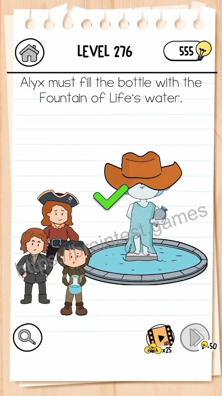 Brain Test Level 276 - Step 2