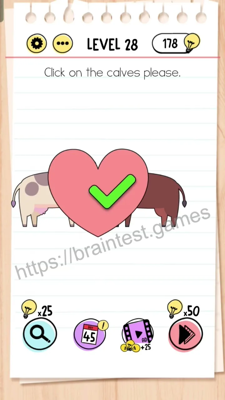 Brain Test Level 28 - Step 2