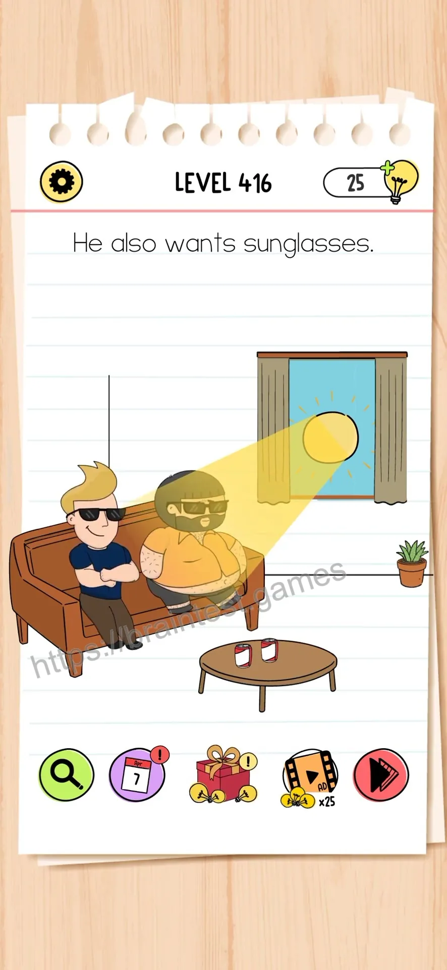 Brain Test Level 416