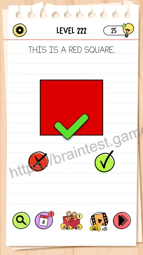 Brain Test Level 222 - Step 2