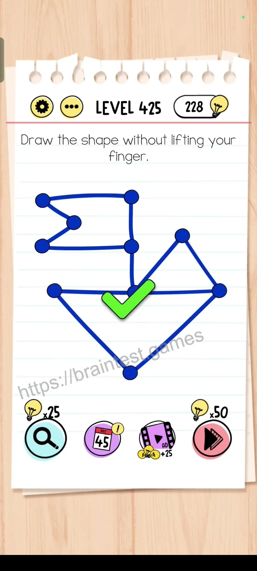 Brain Test Level 425 - Step 2