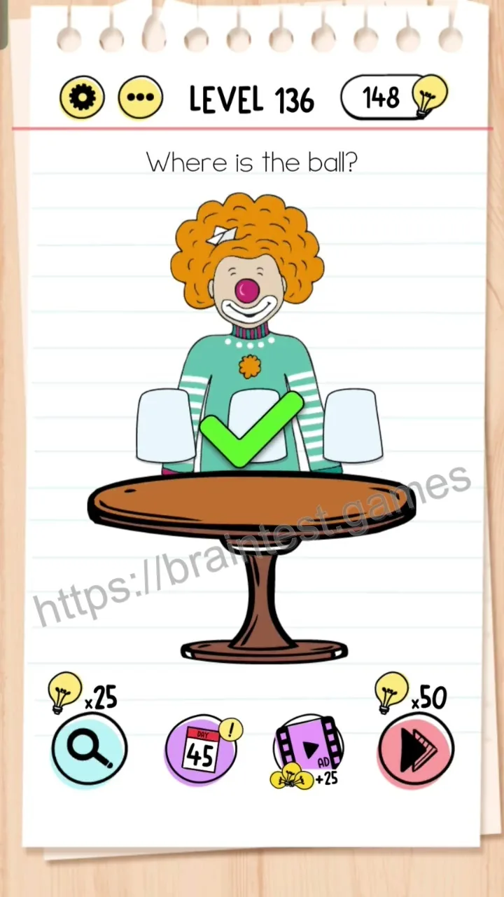 Brain Test Level 136 - Step 2