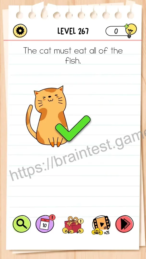 Brain Test Level 267 - Step 2