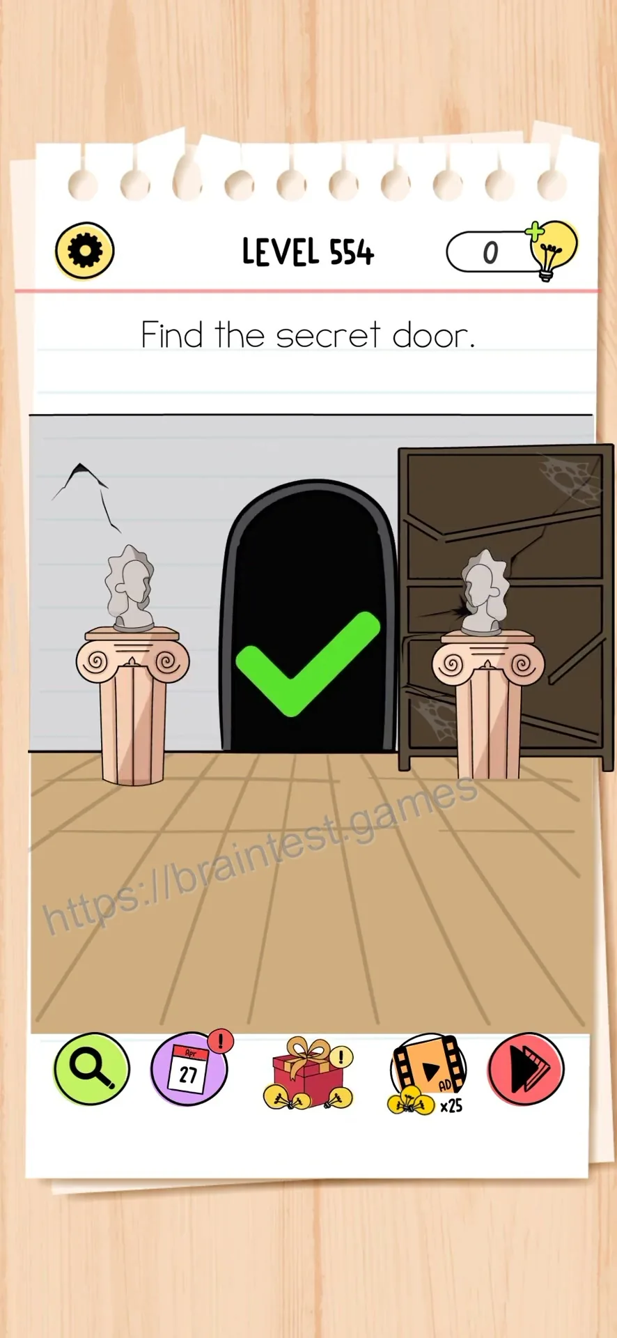 Brain Test Level 554 - Step 2