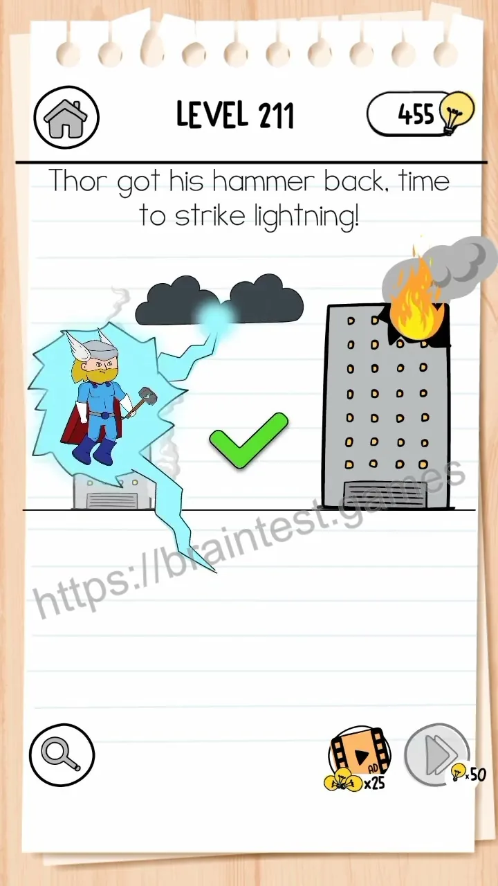 Brain Test Level 211 - Step 2